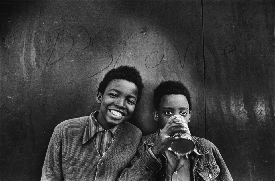 45. Ozier Muhammad, (American, 1950),&nbsp;&ldquo;D&rsquo;s Love&rdquo; Chicago, Illinois, 1970, Gelatin Silver Print, 9.25&rdquo; x 13.5&rdquo;