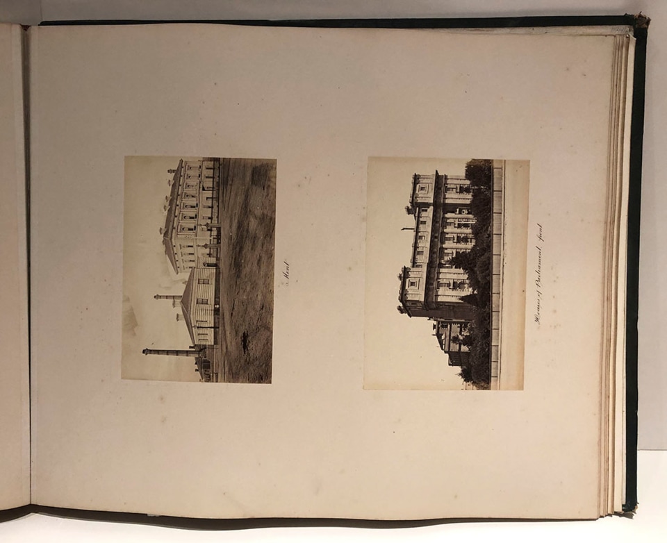 LARGE VIEWS IN VICTORIA ALBUM C. 1860