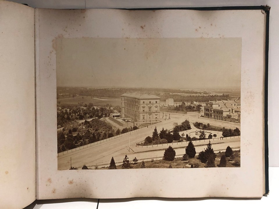 LARGE VIEWS IN VICTORIA ALBUM C. 1860