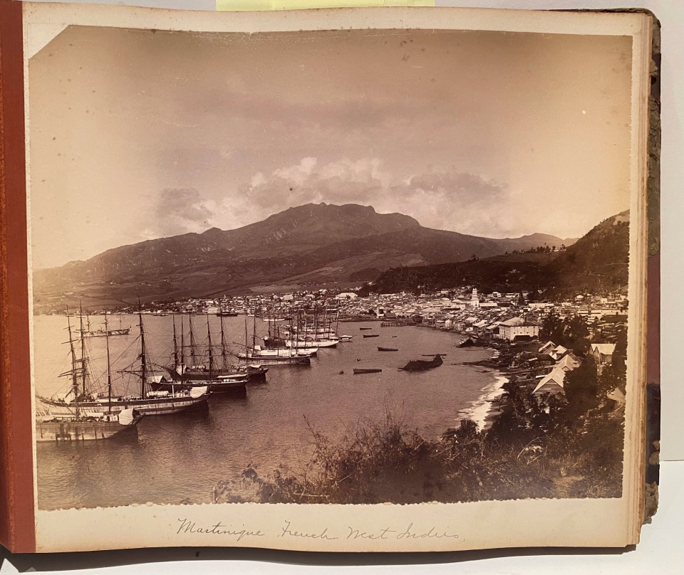 AFRO-CARIBBEAN ALBUM OF ALBUMEN PHOTOS GREAT CONTENT, C. 1890