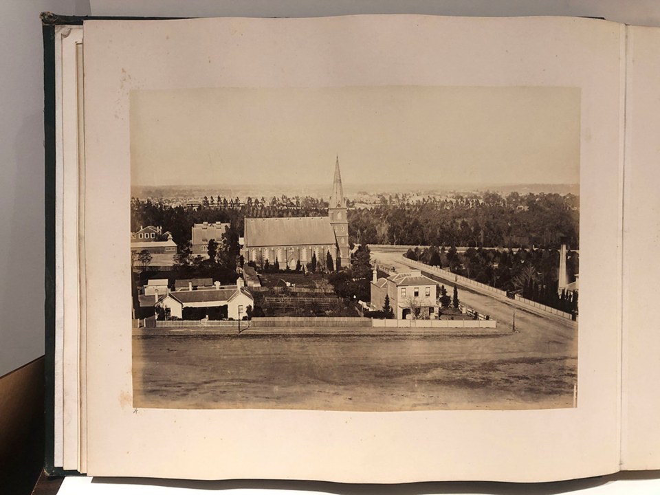 LARGE VIEWS IN VICTORIA ALBUM C. 1860