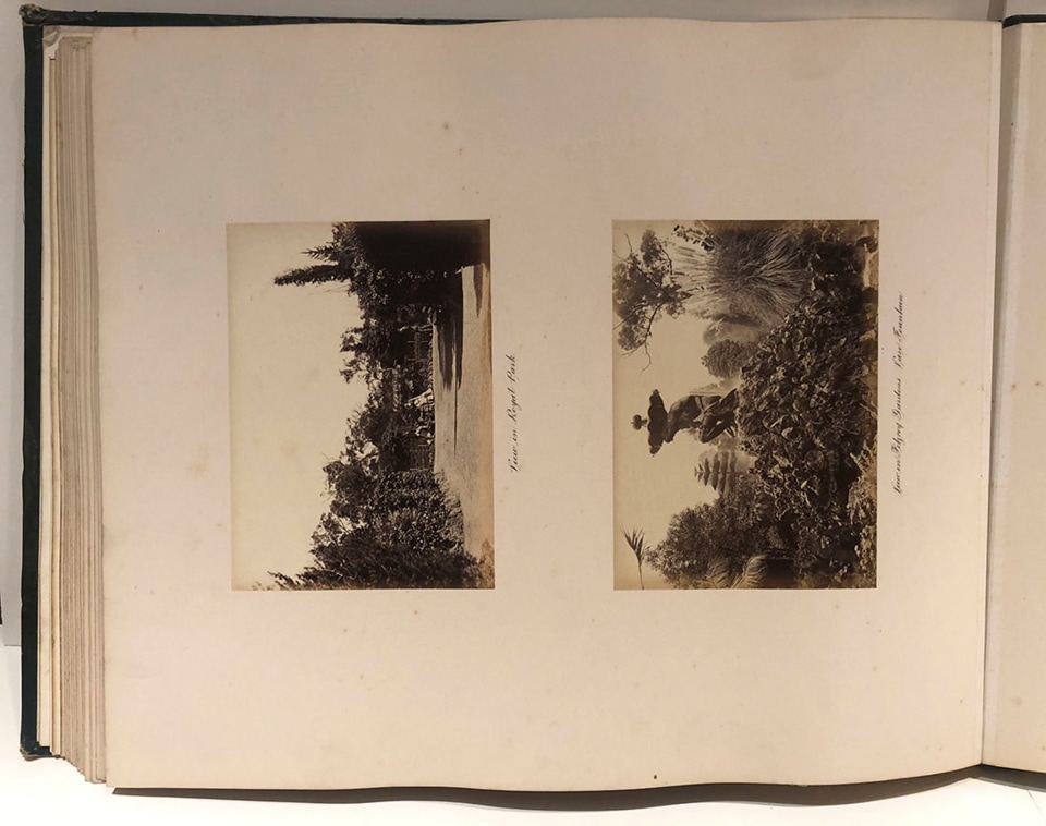 LARGE VIEWS IN VICTORIA ALBUM C. 1860