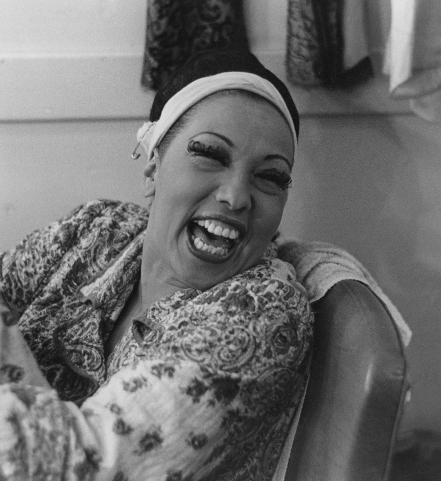 12. Florence Homolka (American 1911 &ndash; 1962),&nbsp;Josephine Baker, c. 1958, Vintage Gelatin Silver Print, 10&rdquo; x 9&rdquo;