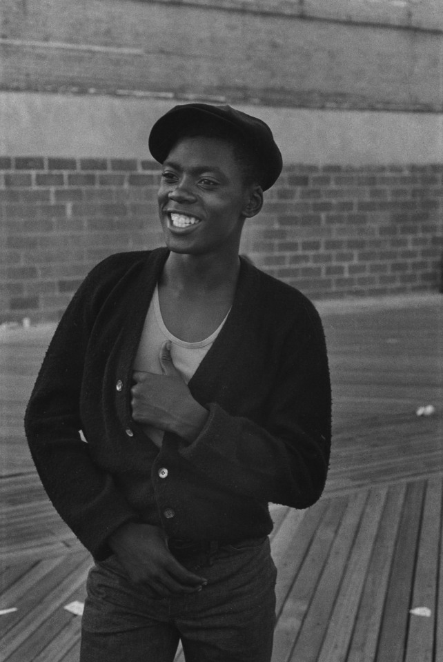 56. Anthony Barboza (American, b. 1944), Coney Island, NY, c. 1970s, Vintage gelatin silver print, 9&rdquo; x 6&rdquo; &nbsp;