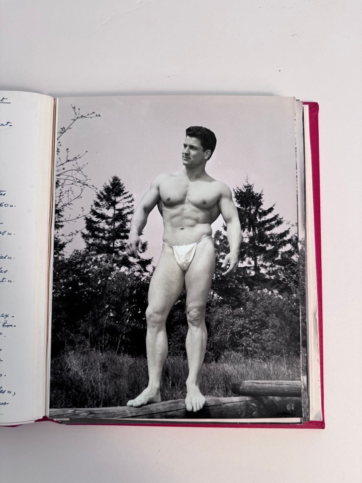 BODY BUILDING PHOTOGRAPH ALBUM 1959-1961