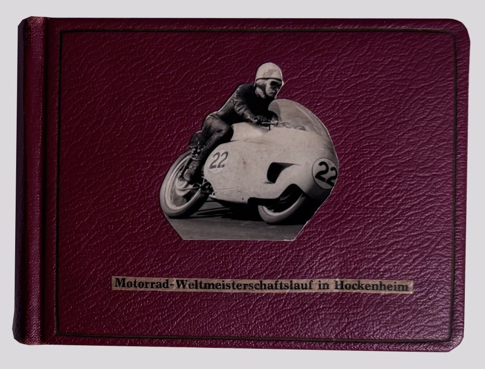 1957 MOTORCYCLE RACING WORLD CHAMPIONSHIP ALBUM