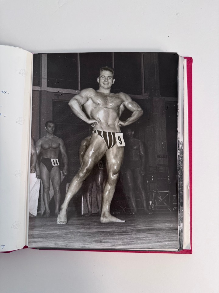 BODY BUILDING PHOTOGRAPH ALBUM 1959-1961