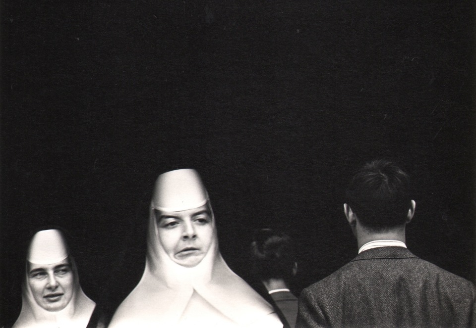 Donald Blumberg, In Front of St. Patrick&#039;s Cathedral. 1972/1973