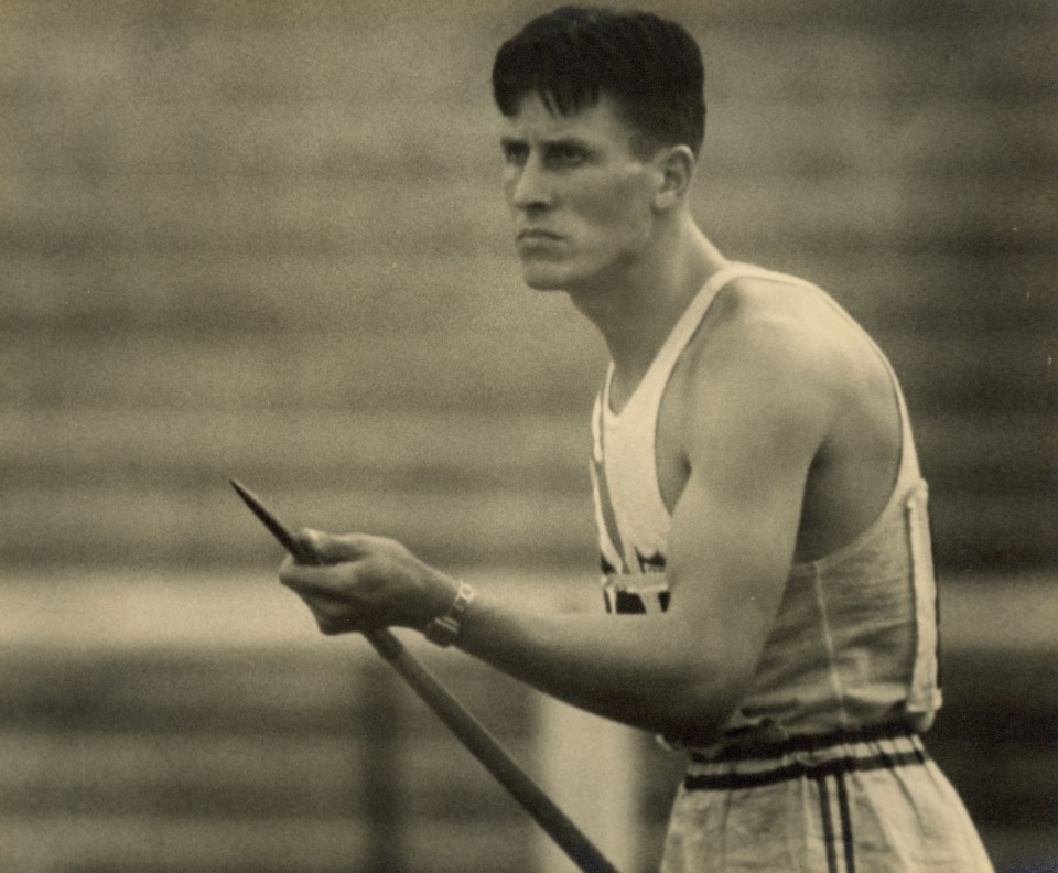 32. Leni Riefenstahl, (German, 1902-2003), 32 - Glenn Morris (Concentration), 1936, Vintage Gelatin Silver Print, 9&rdquo; x 11&rdquo;
