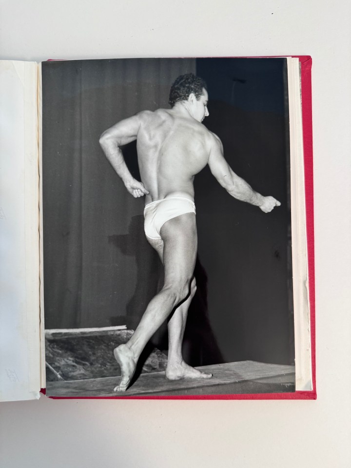 BODY BUILDING PHOTOGRAPH ALBUM 1959-1961