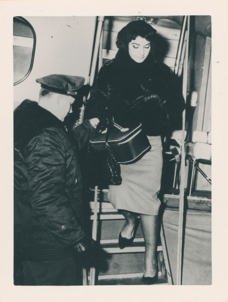 MARIA CALLAS HAND-MADE BOOK OF SNAPSHOTS, TOSCA, NEW YORK, 1965