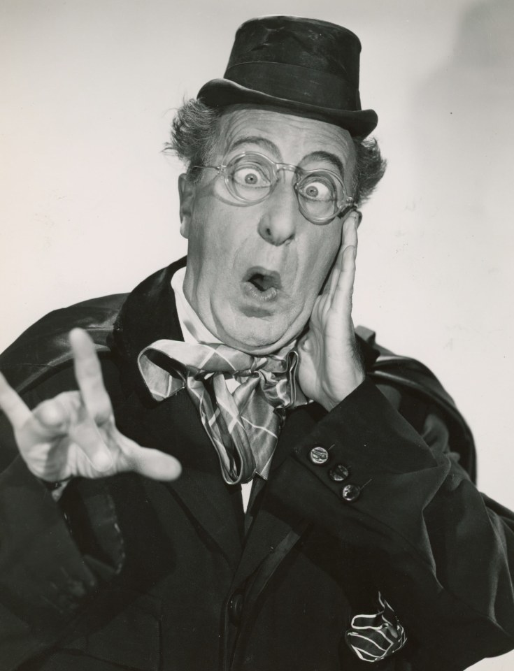 41. Photographer Unknown, Comedian Ed Wynn, early pioneer in&nbsp;the television entertainment&nbsp;broadcast medium, Gelatin Silver Print, 9&rdquo; x 7&rdquo;