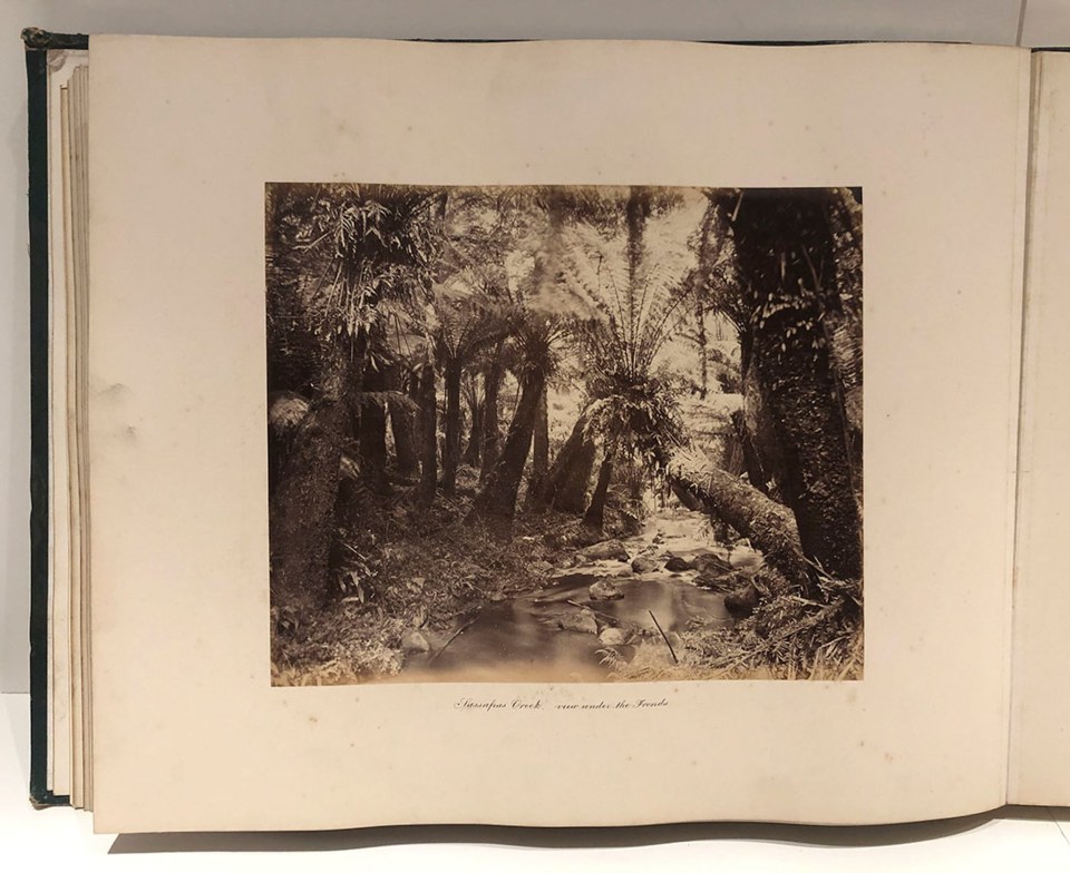 LARGE VIEWS IN VICTORIA ALBUM C. 1860