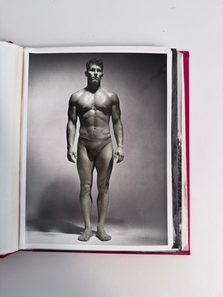 BODY BUILDING PHOTOGRAPH ALBUM 1959-1961