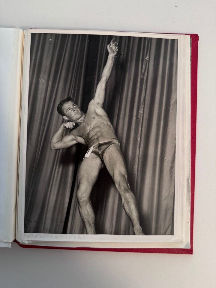 BODY BUILDING PHOTOGRAPH ALBUM 1959-1961