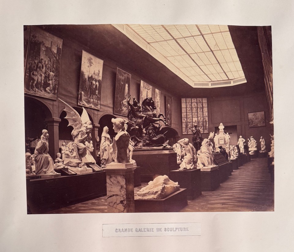 DISDERI EXPOSITION UNIVERSELLE DES BEAUX ARTS 1855