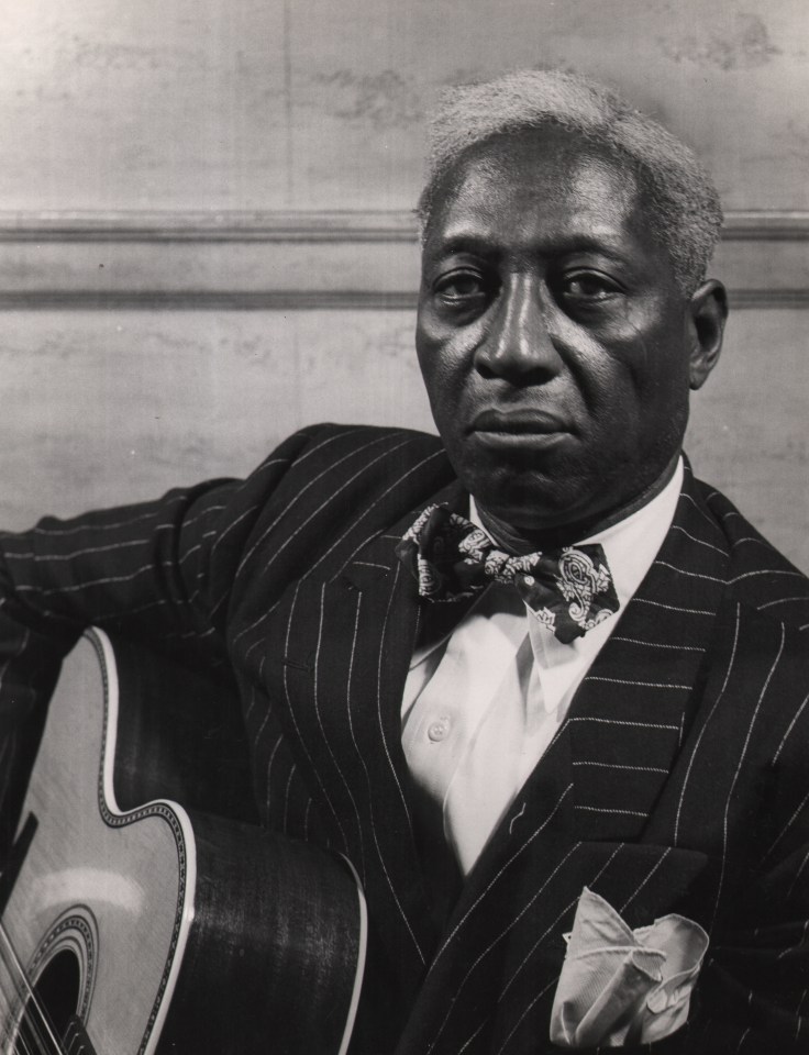 15. Gordon Coster (American, 1906-1988), Lead Belly, 1942, Vintage Gelatin Silver Print, 13&rdquo; x 10&rdquo;