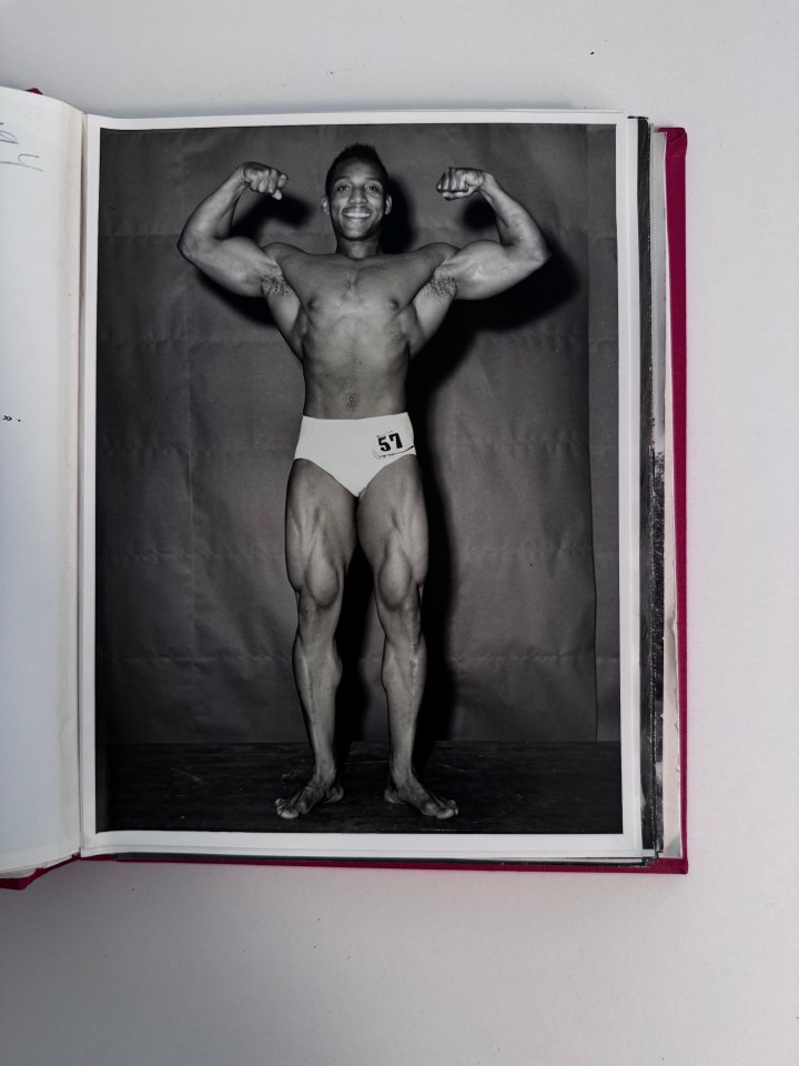 BODY BUILDING PHOTOGRAPH ALBUM 1959-1961