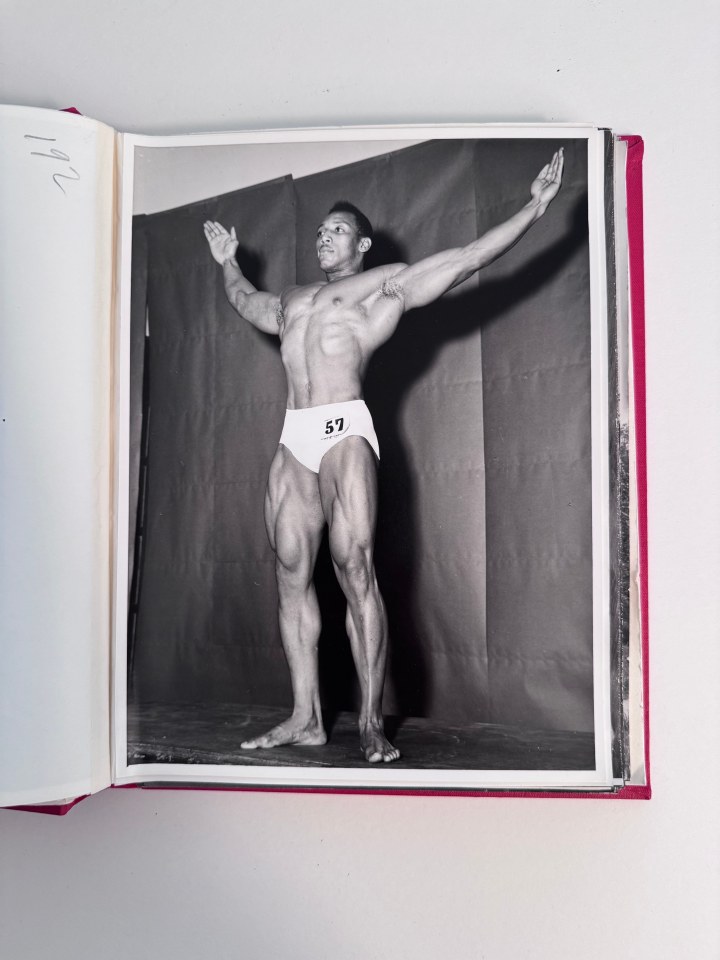 BODY BUILDING PHOTOGRAPH ALBUM 1959-1961