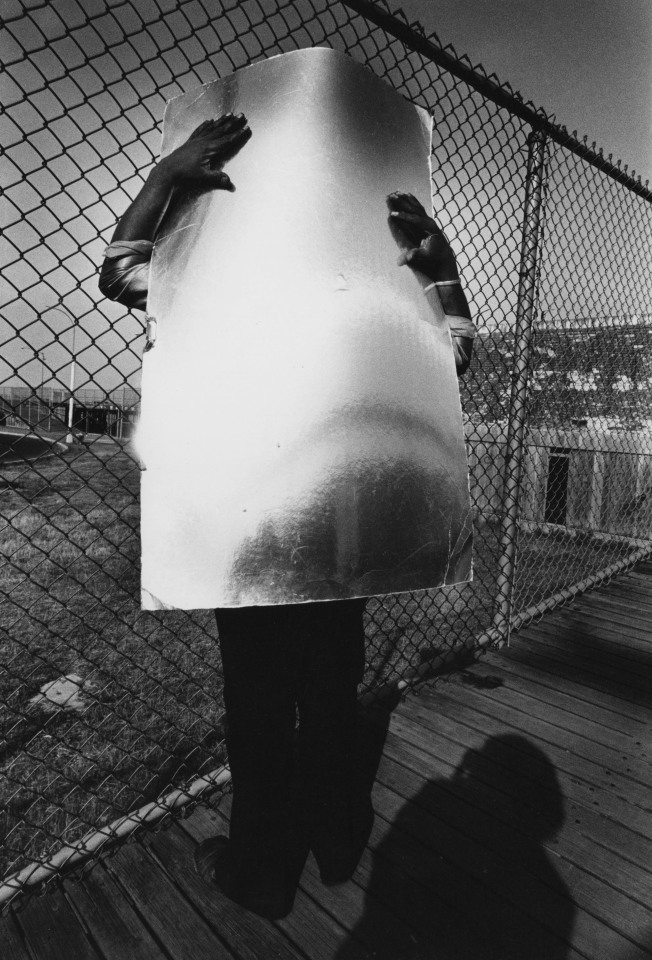 49. Anthony Barboza (American, b. 1944), Louis Draper - Kamoinge Coney Island, NY,&nbsp;c. 1970s, Vintage Gelatin Silver Print, 13.375&rdquo; x 9&rdquo;