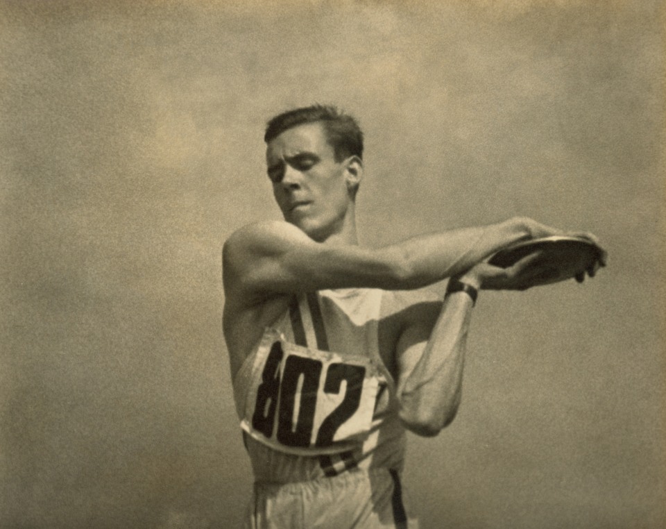 15. Leni Riefenstahl (German, 1902-2003), 16 - Jack Parker - USA, decathlon Bronze-medallist, 1936, Vintage Gelatin Silver Print, 9&rdquo; x 11&rdquo;