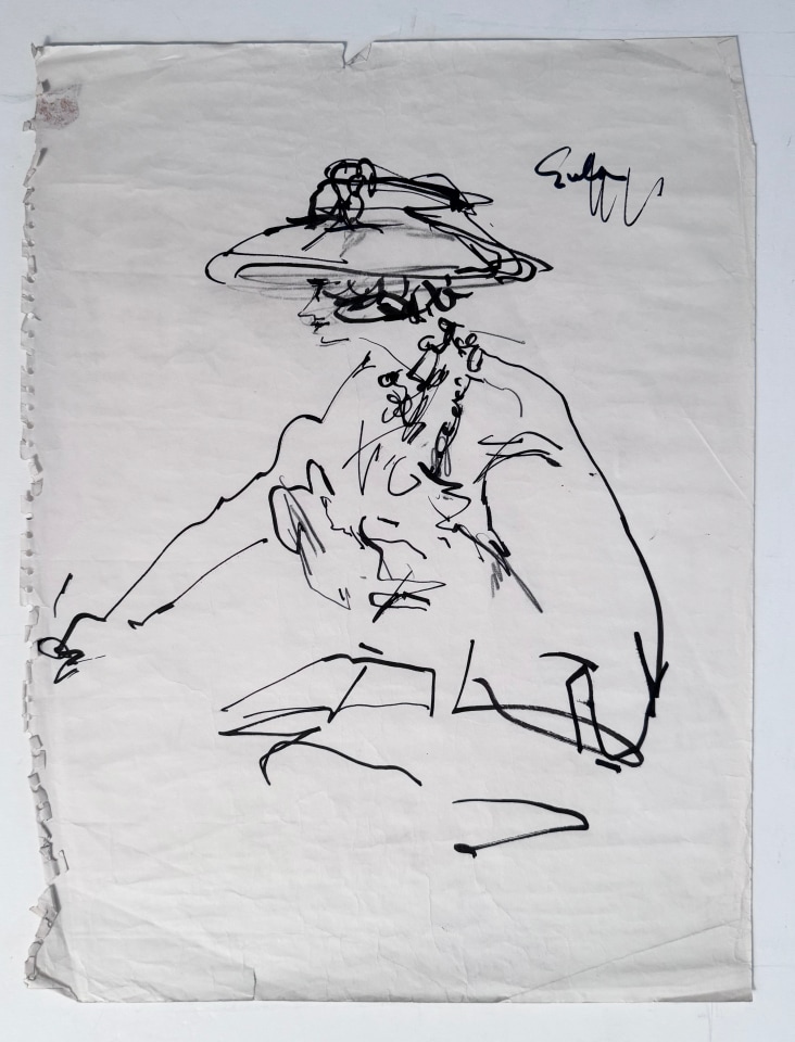 COCO CHANEL SKETCHES BY JOE EULA