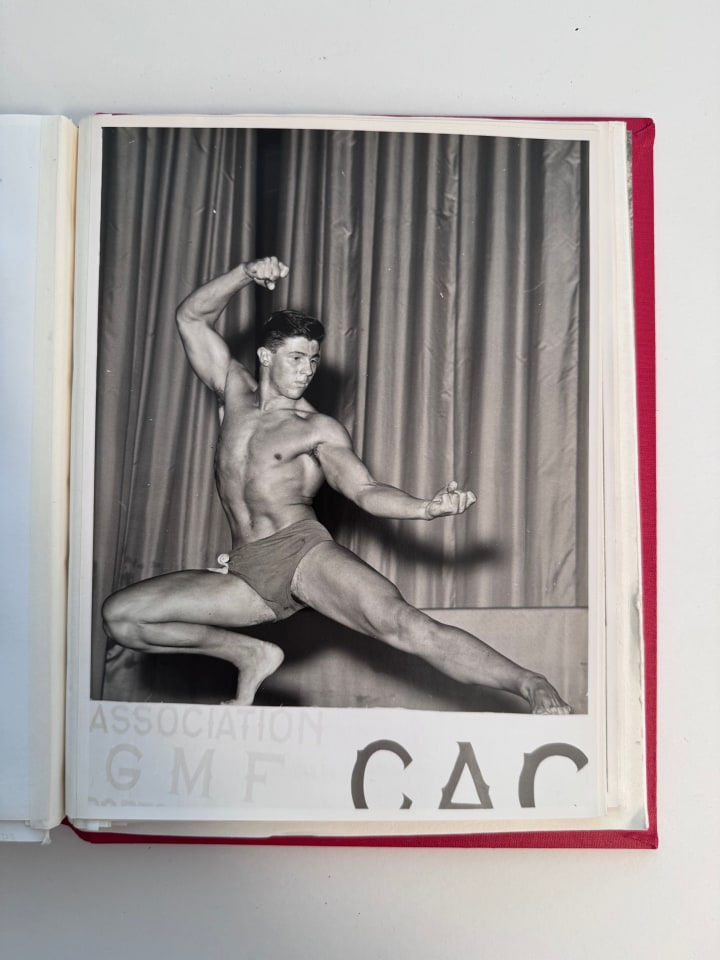 BODY BUILDING PHOTOGRAPH ALBUM 1959-1961