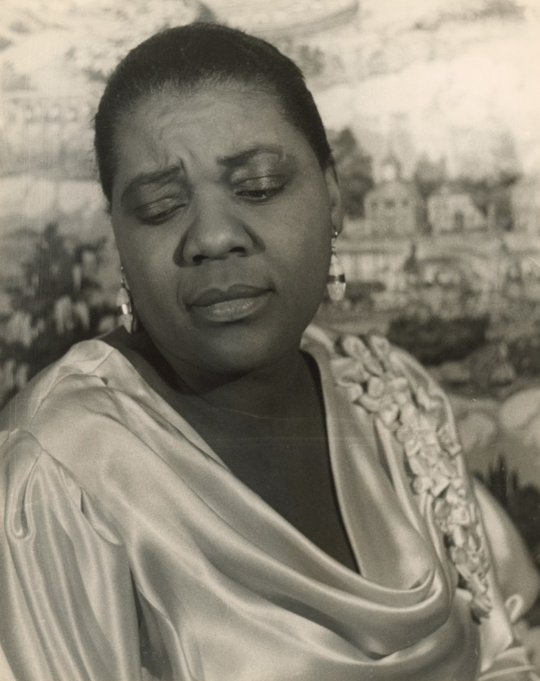 1. Carl Van Vechten (American, 1880 &ndash; 1964),&nbsp;Bessie Smith, 1936, Vintage Gelatin Silver Print, 9.75&rdquo; x 8&rdquo;