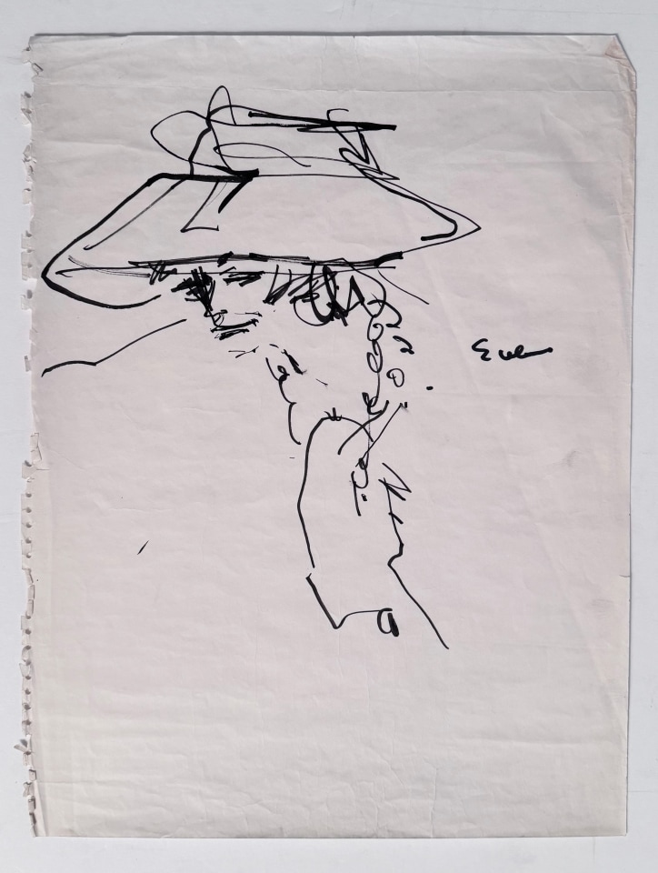 COCO CHANEL SKETCHES BY JOE EULA