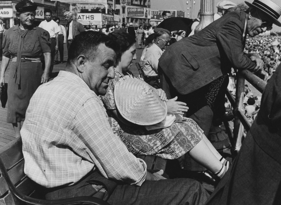 38. Morris Engel (American, 1918-2005), Coney Island, 1939, Vintage Gelatin Silver Print, 7.125&rdquo; x 9.625&rdquo;