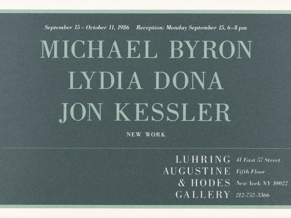 Michael Byron, Lydia Dona, Jon Kessler