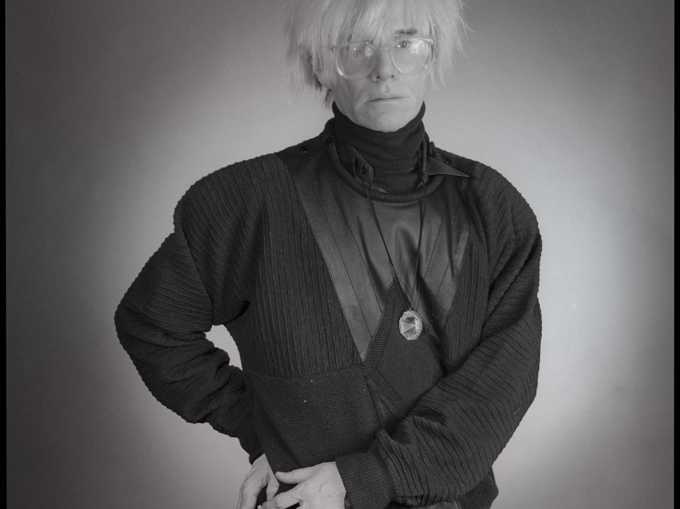 Resurfaced pictures from Andy Warhol’s modelling portfolio