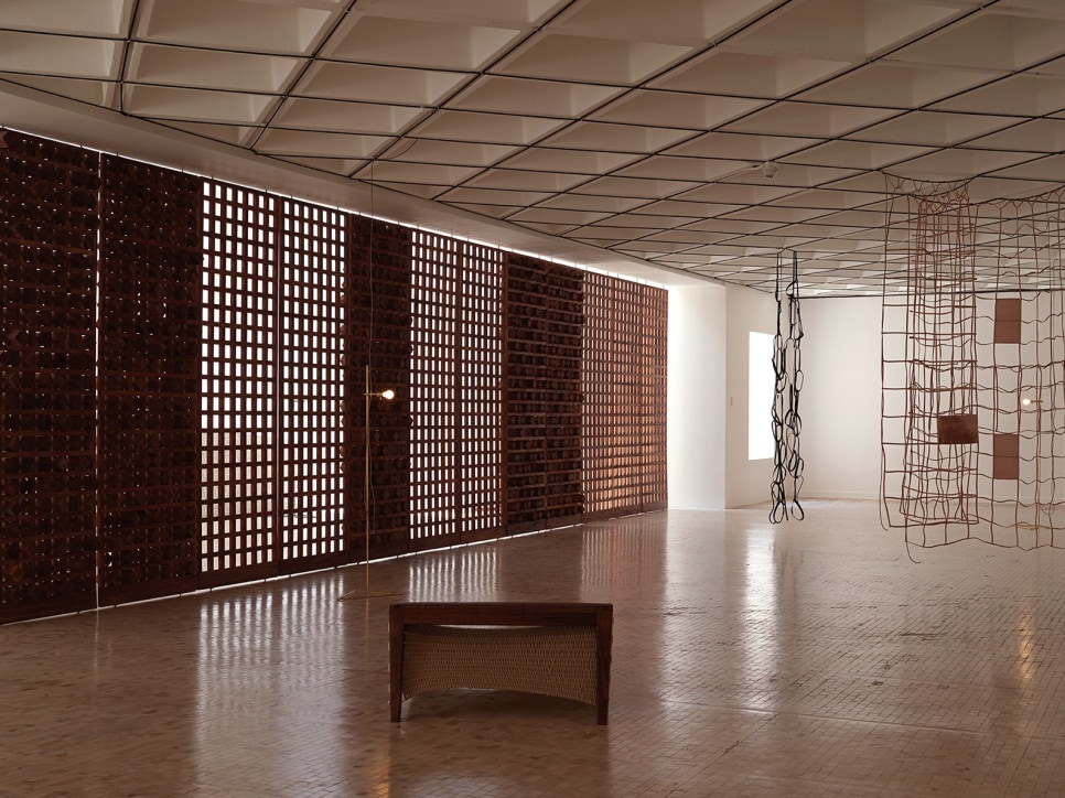 Leonor Antunes participates in Museo Tamayo in Mexico City with her exhibition Discrepancies With C.P