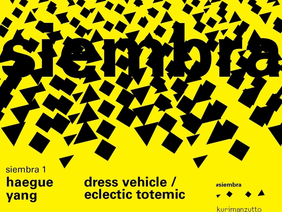 haegue yang – dress vehicle/eclectic totemic