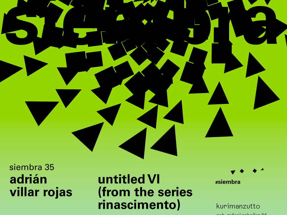 adrián villar rojas - untitled VI, VII, VIII (from the series rinascimento)