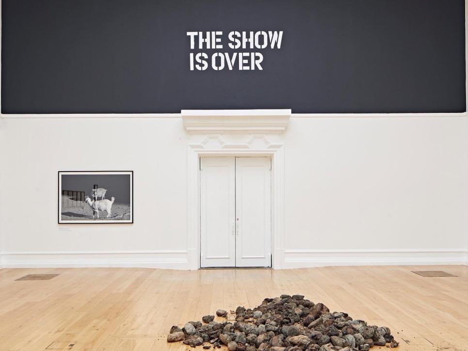 the show is over - curated by gabi ngcobo in dialogue with oscar murillo