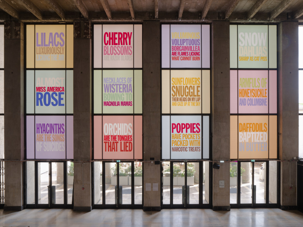 exposición | john giorno: welcoming the flowers