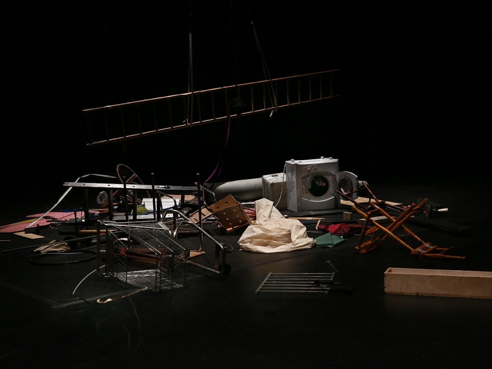 abraham cruzvillegas and bárbara foulkes participate in art basel miami beach - grand ballroom with autorreconstrucción: to insist, to insist, to insist