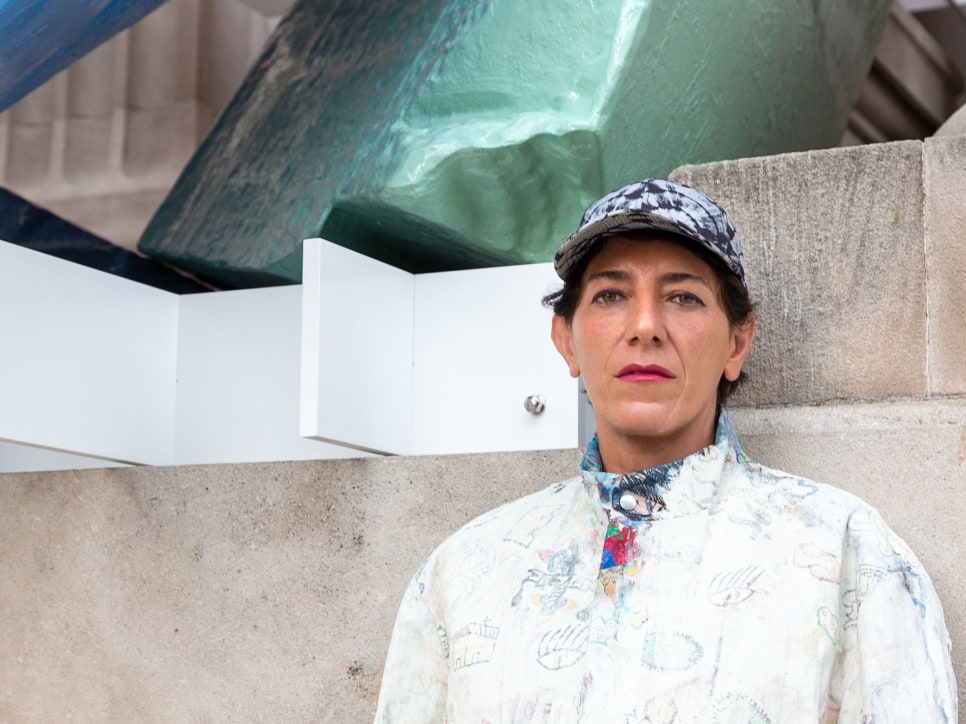 exhibition | The Facade Commission: Nairy Baghramian, Scratching the back