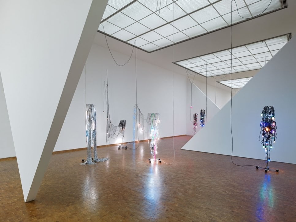 Haegue Yang participtes in Museum Ludwig  in Cologne with her exhibition Eta 1994–2018