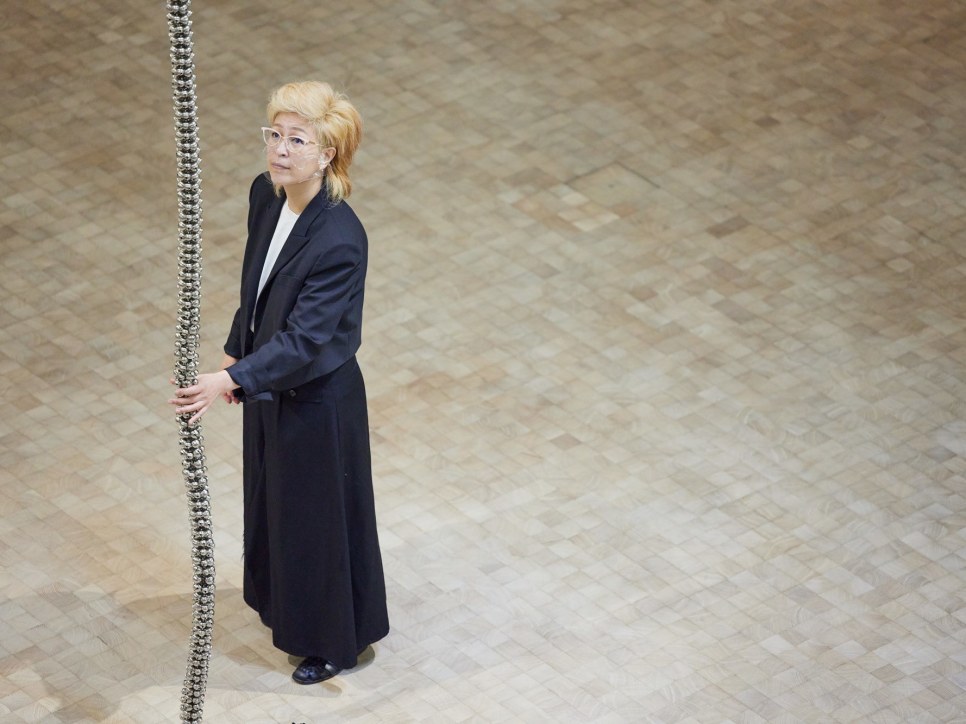 press: haegue yang’s “sonic rescue ropes”