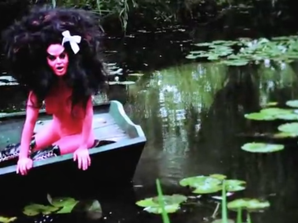 In Monet's Garden: The Voluptuous Horror of Karen Black 'Bring Back The Night' - Video by Kembra Pfahler and E.V. Day