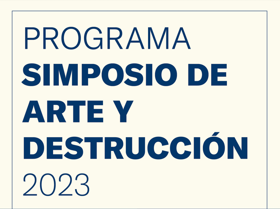 Laura Anderson Barbata to participate in Simposio de Arte y Destrucción 2023