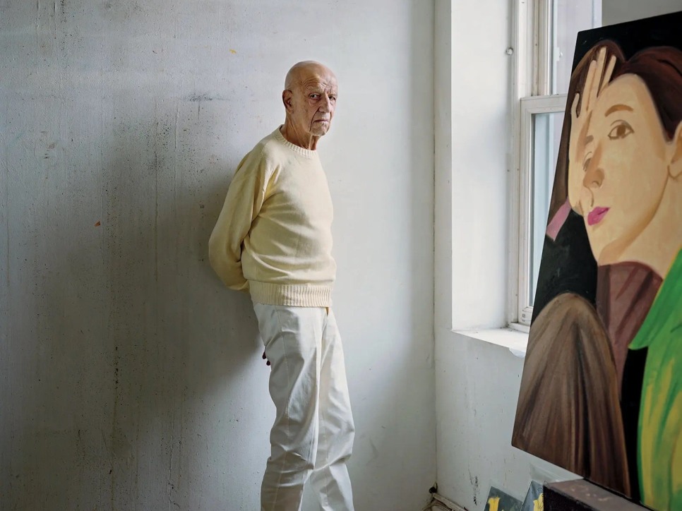 Alex Katz featured in The New York Times Style Magazine