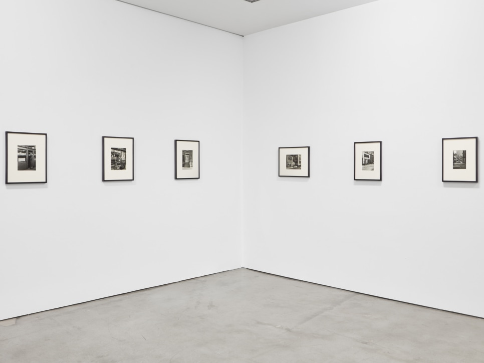 Installation view, Berenice Abbott's Greenwich Village, Marlborough Gallery, New York. Photo: Olympia Shannon.