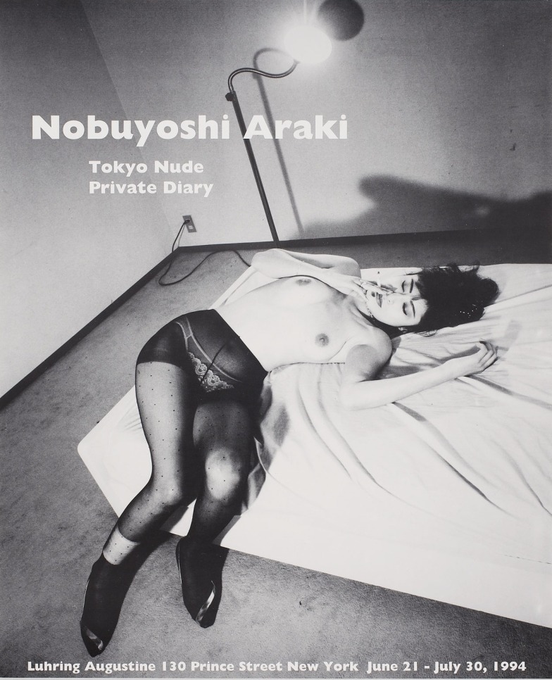 Nobuyoshi Araki, "Tokyo Nude Private Diary" poster, 1994