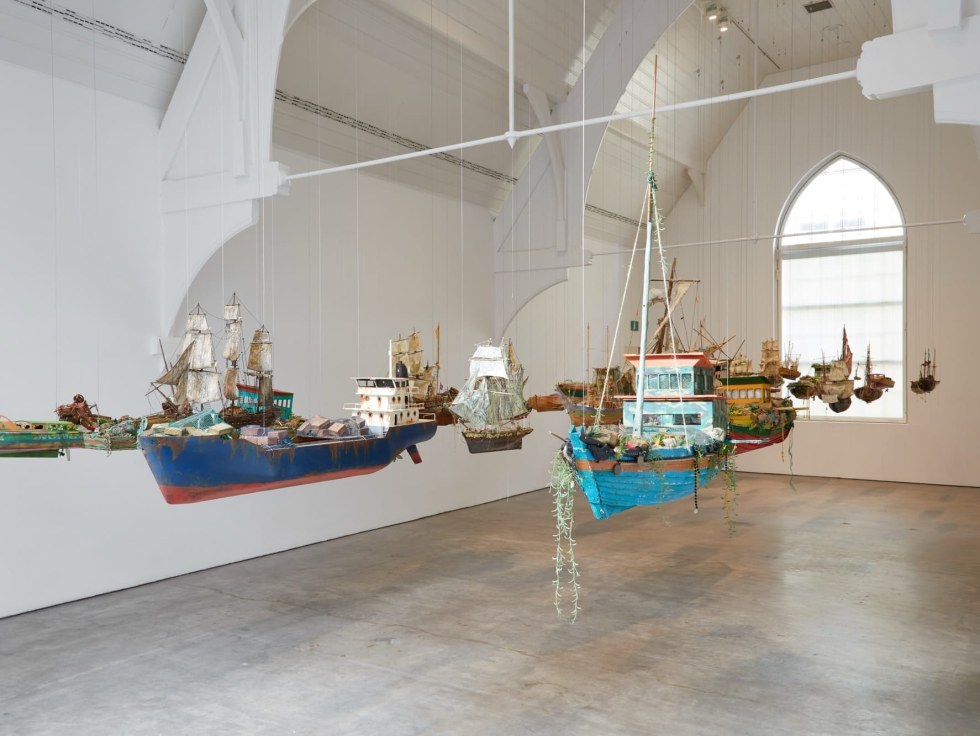 Hew Locke’s ‘Odyssey’ Flotilla Sails Through Global Colonial History and Current Affairs