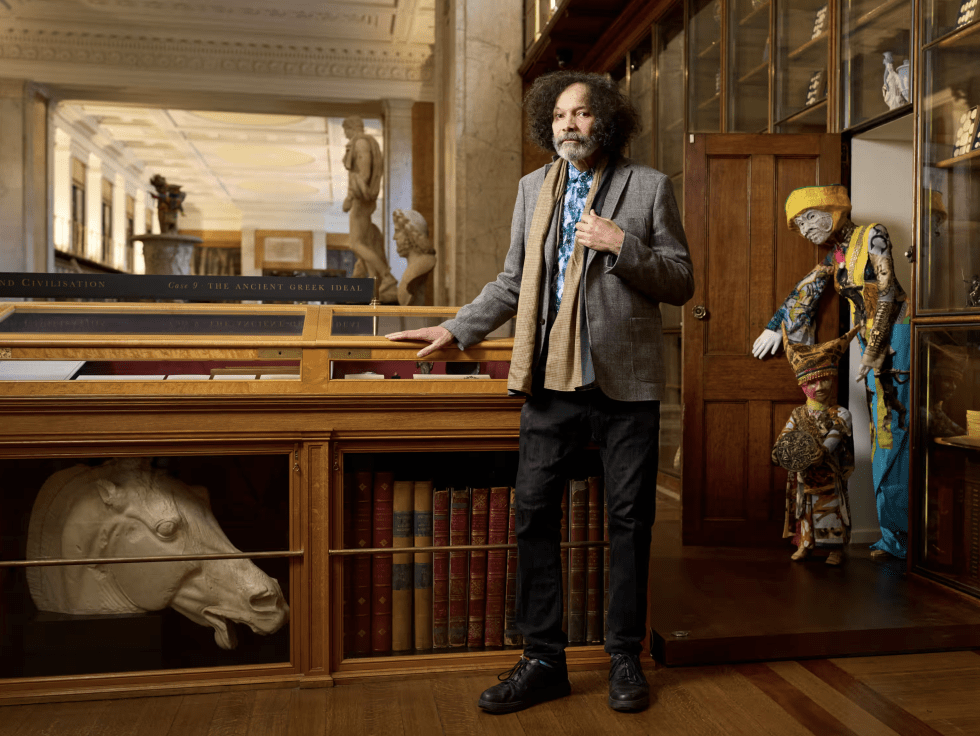 ‘It’s quite a thing to do a show here and openly use the word looting’: artist Hew Locke on decolonising the British Museum