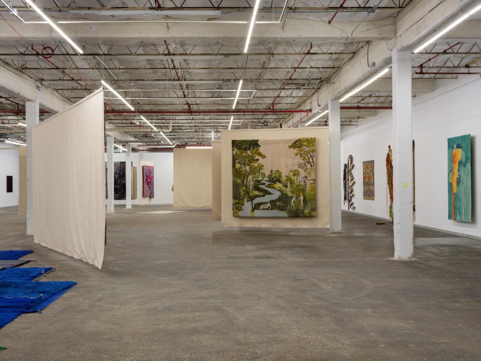 You Stretched Diagonally Across It: Contemporary Tapestry