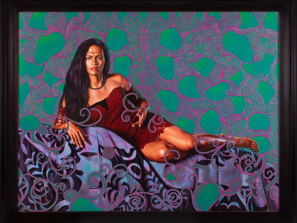 Kehinde Wiley in An Artful Life: A Tribute to Matthew C. Strauss